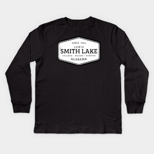 Smith Lake Cullman Walker Winston Counties alternate Kids Long Sleeve T-Shirt